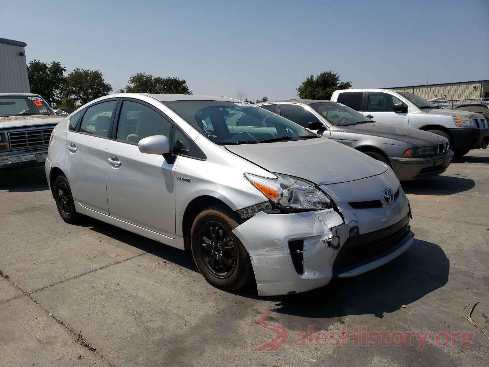 JTDKN3DU4E0381884 2014 TOYOTA PRIUS