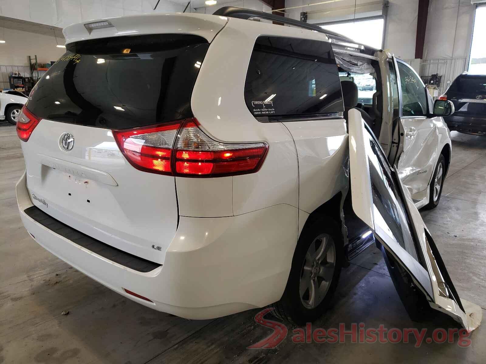 5TDKZ3DC5HS837601 2017 TOYOTA SIENNA