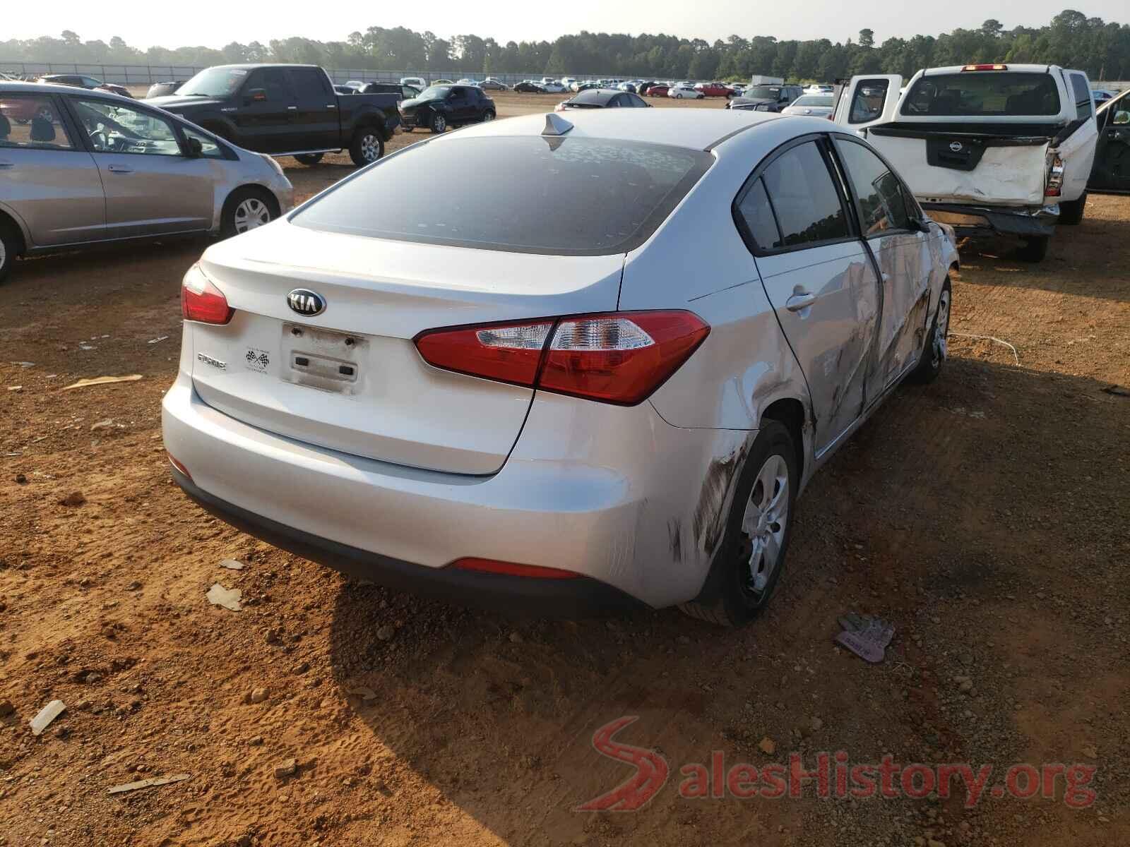 KNAFK4A63G5540693 2016 KIA FORTE