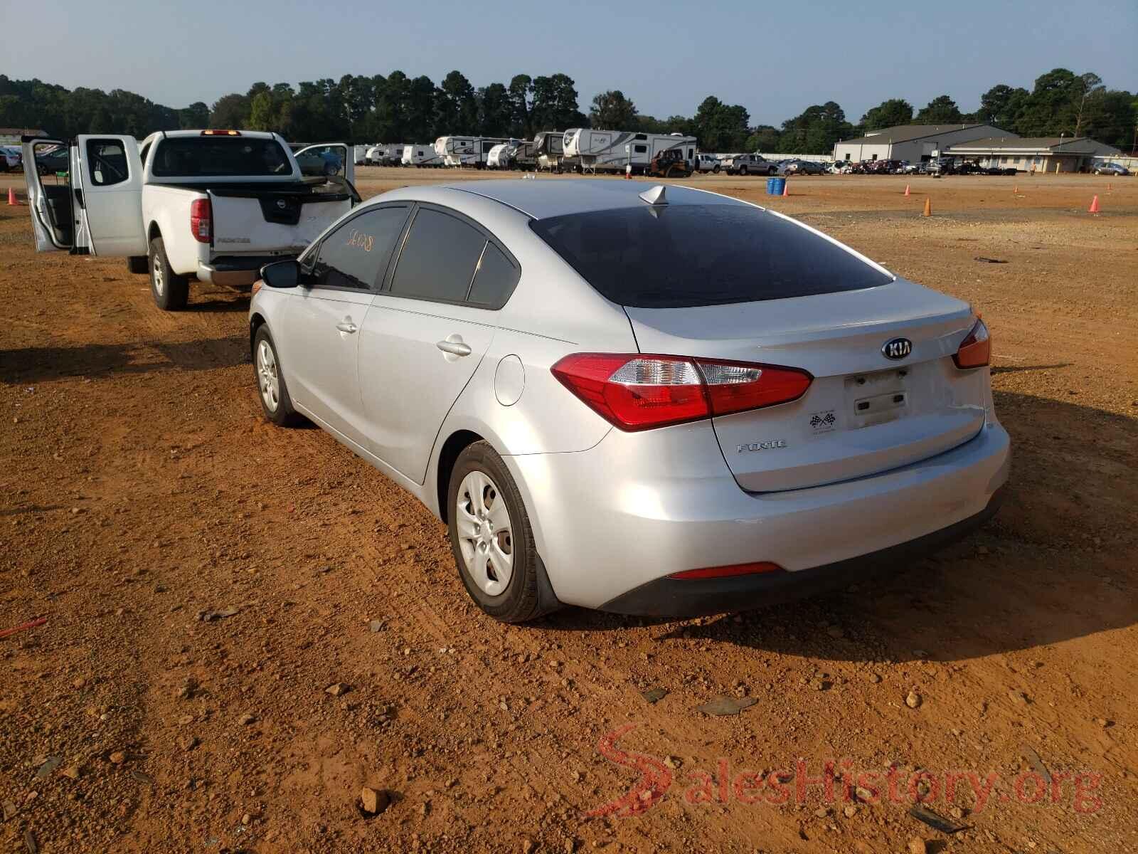 KNAFK4A63G5540693 2016 KIA FORTE