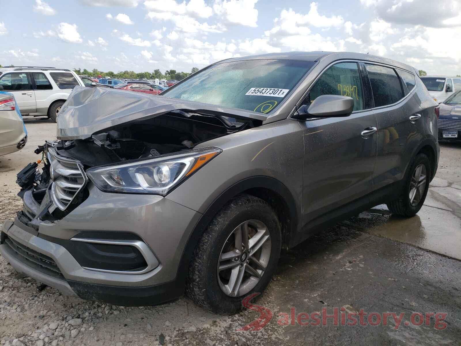 5XYZTDLB5JG556819 2018 HYUNDAI SANTA FE