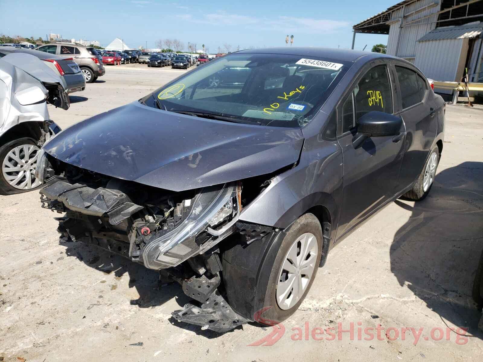 3N1CN8DV7LL867487 2020 NISSAN VERSA