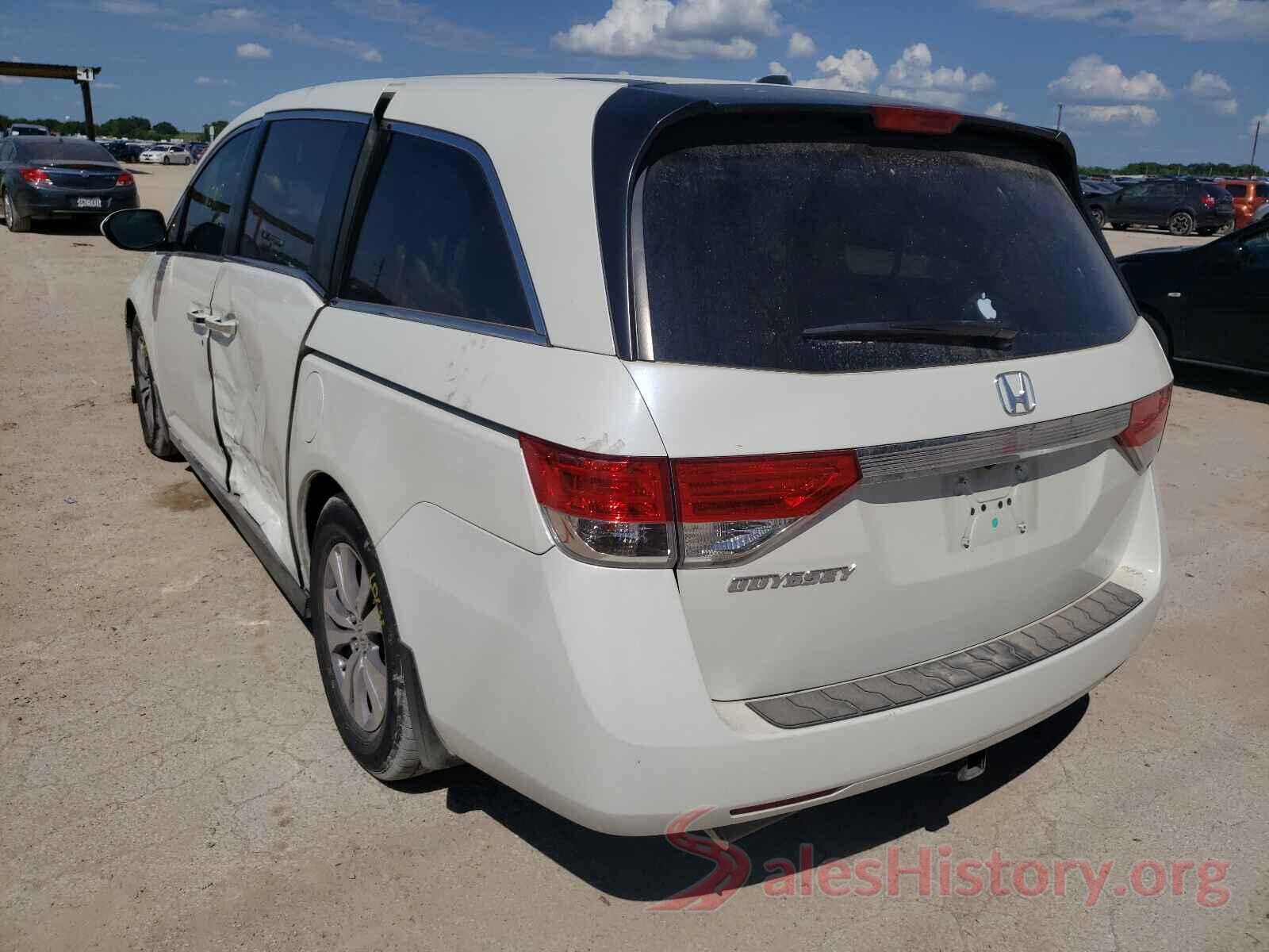 5FNRL5H69HB010382 2017 HONDA ODYSSEY