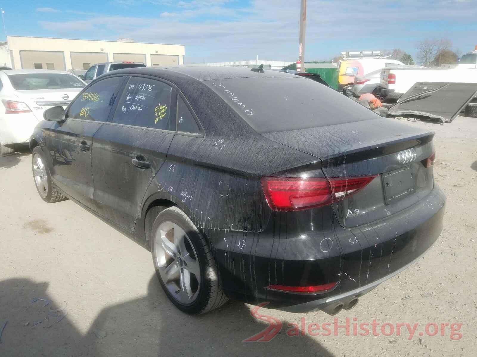 WAUAUGFF7H1045534 2017 AUDI A3