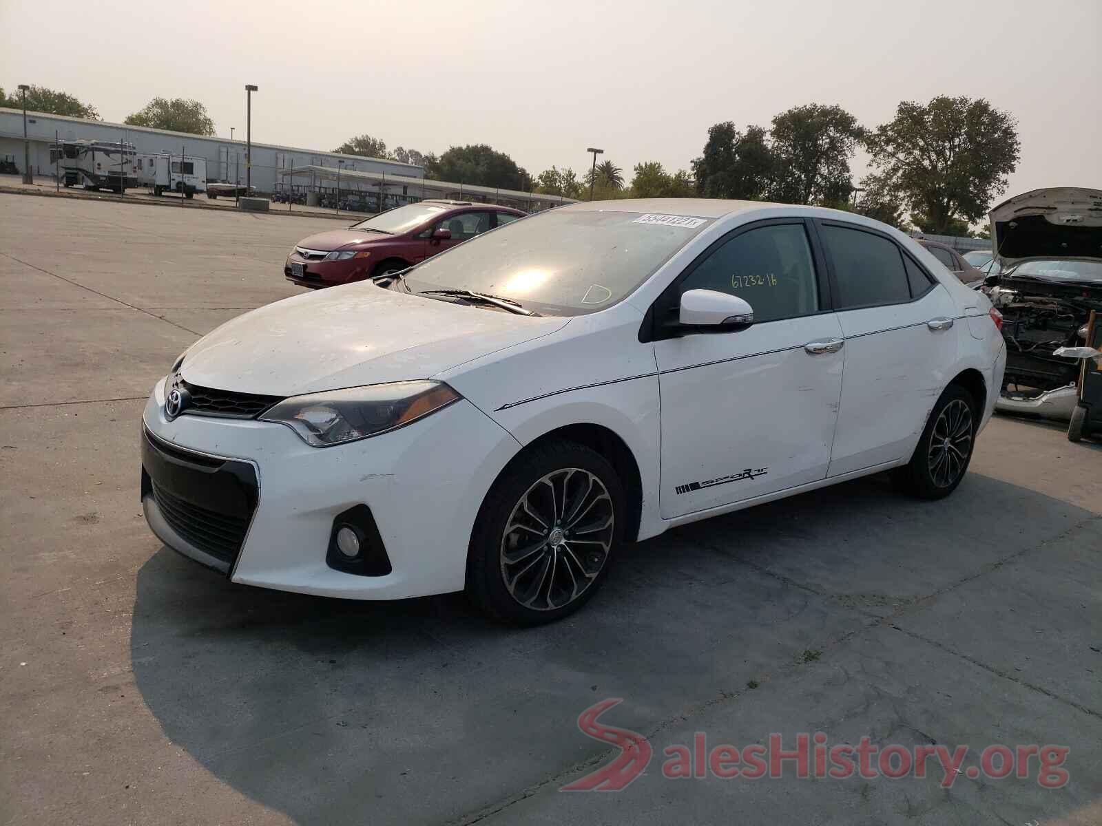 5YFBURHE8GP542755 2016 TOYOTA COROLLA