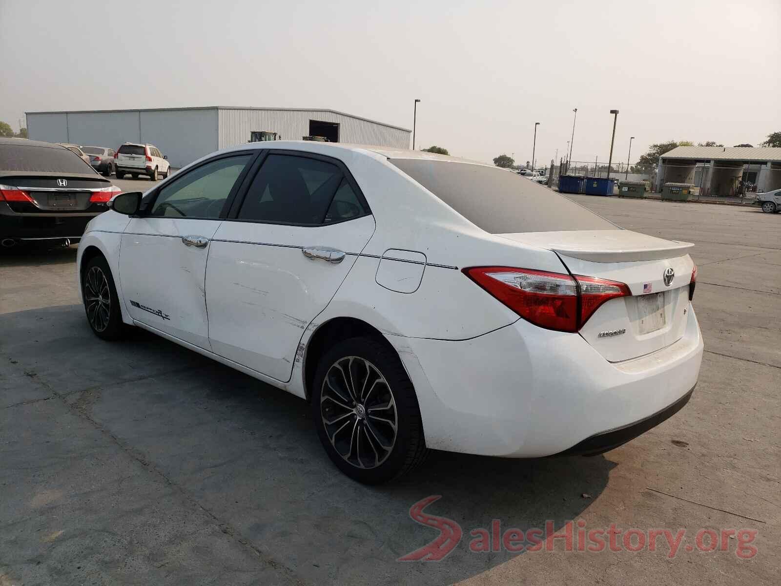 5YFBURHE8GP542755 2016 TOYOTA COROLLA