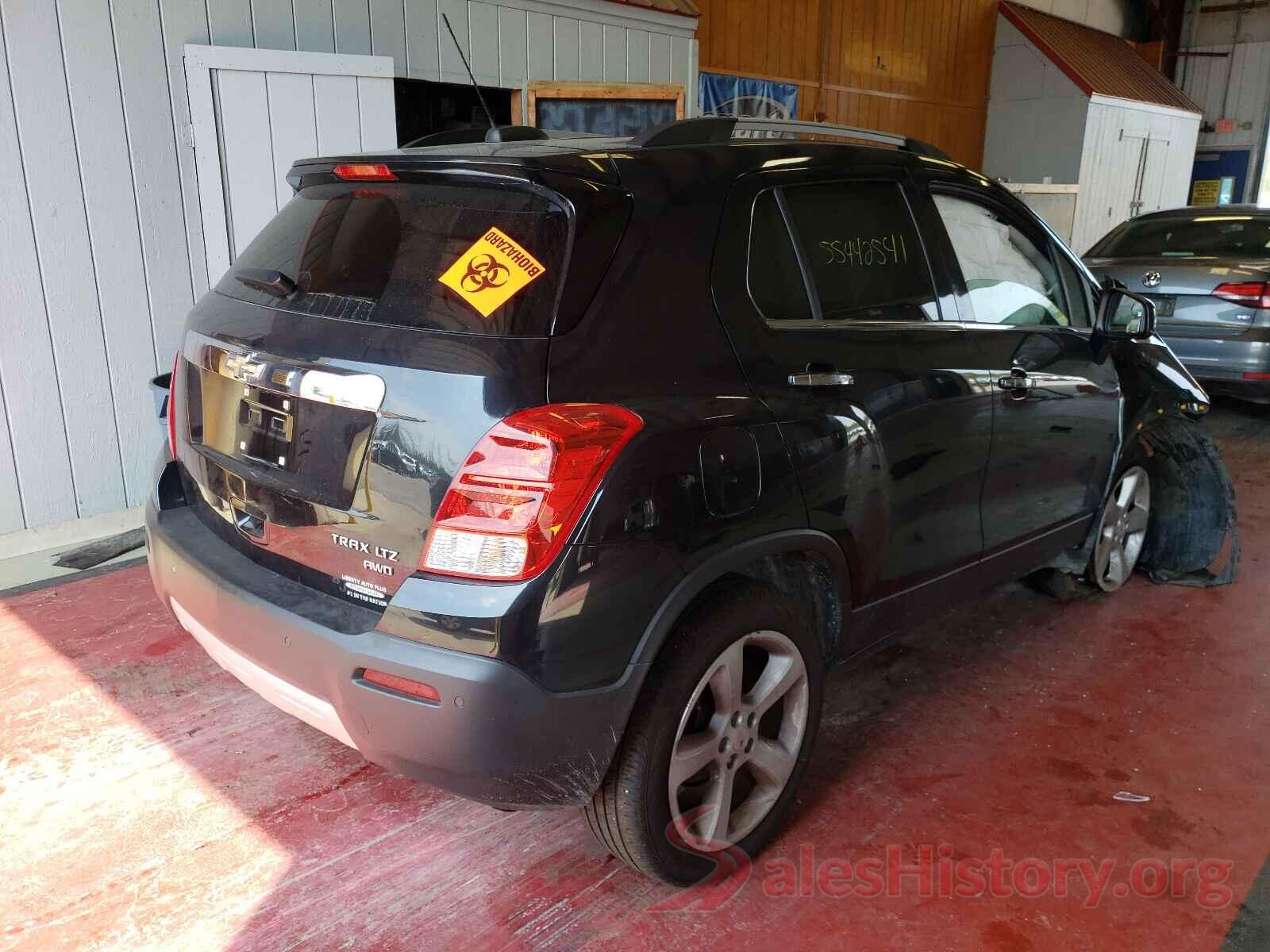 KL7CJRSB3GB598030 2016 CHEVROLET TRAX