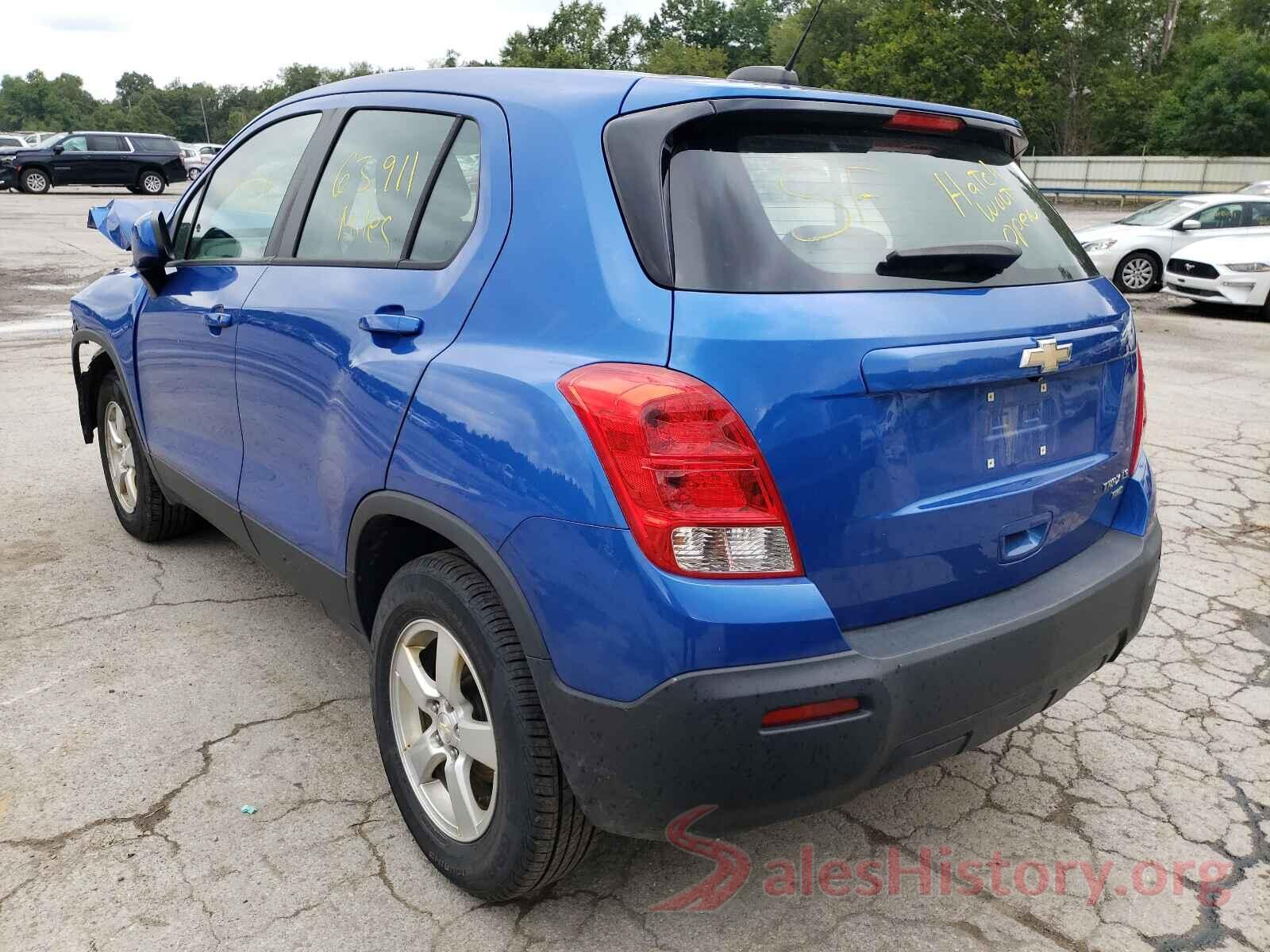 KL7CJNSB7GB583216 2016 CHEVROLET TRAX