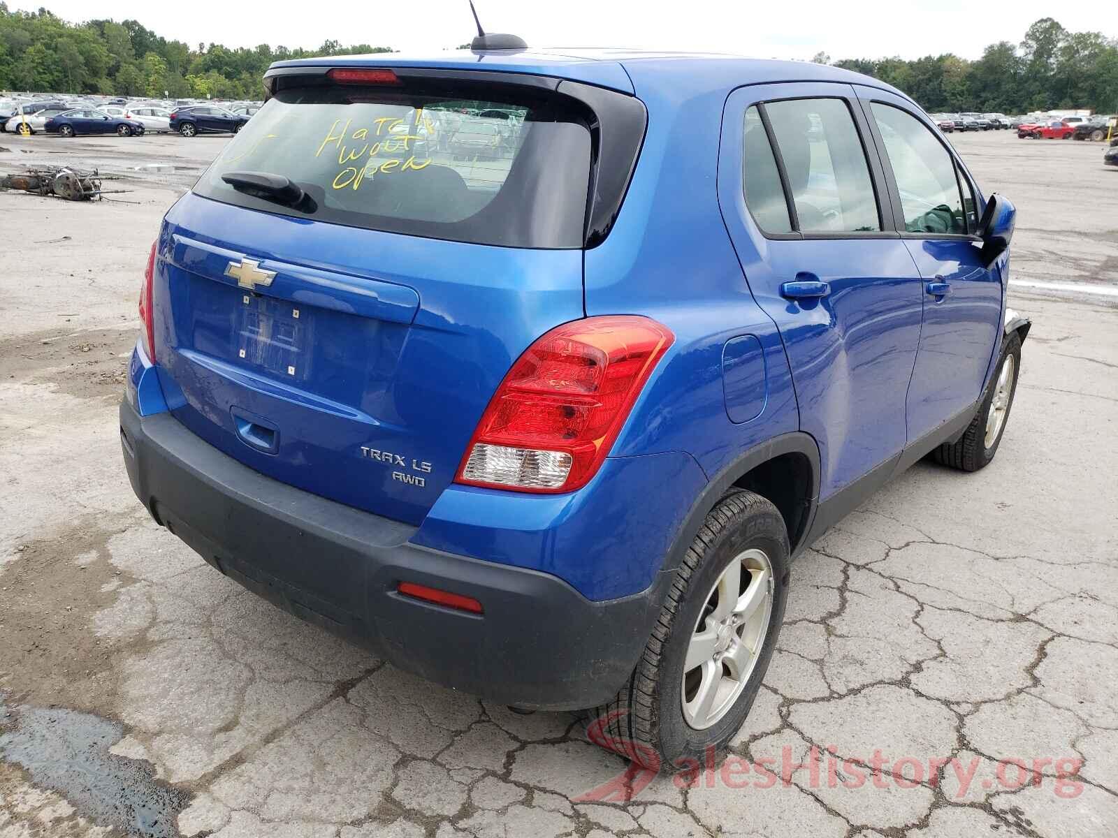 KL7CJNSB7GB583216 2016 CHEVROLET TRAX