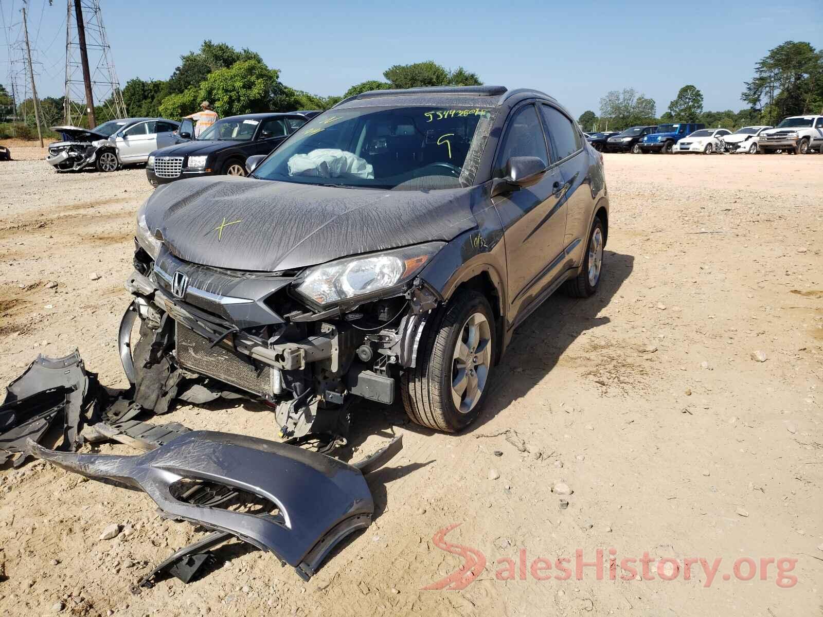 3CZRU5H7XGM701236 2016 HONDA HR-V