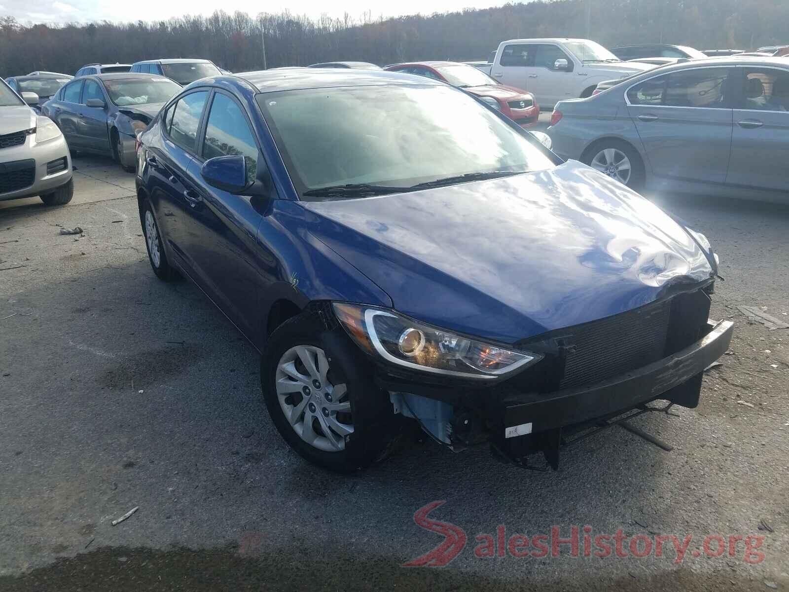 5NPD74LF0HH136244 2017 HYUNDAI ELANTRA