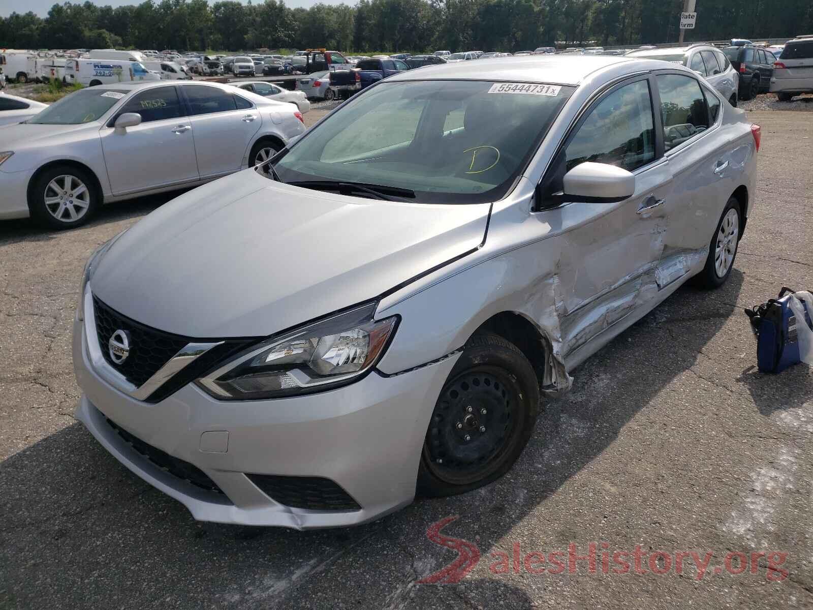 3N1AB7AP8KY404551 2019 NISSAN SENTRA