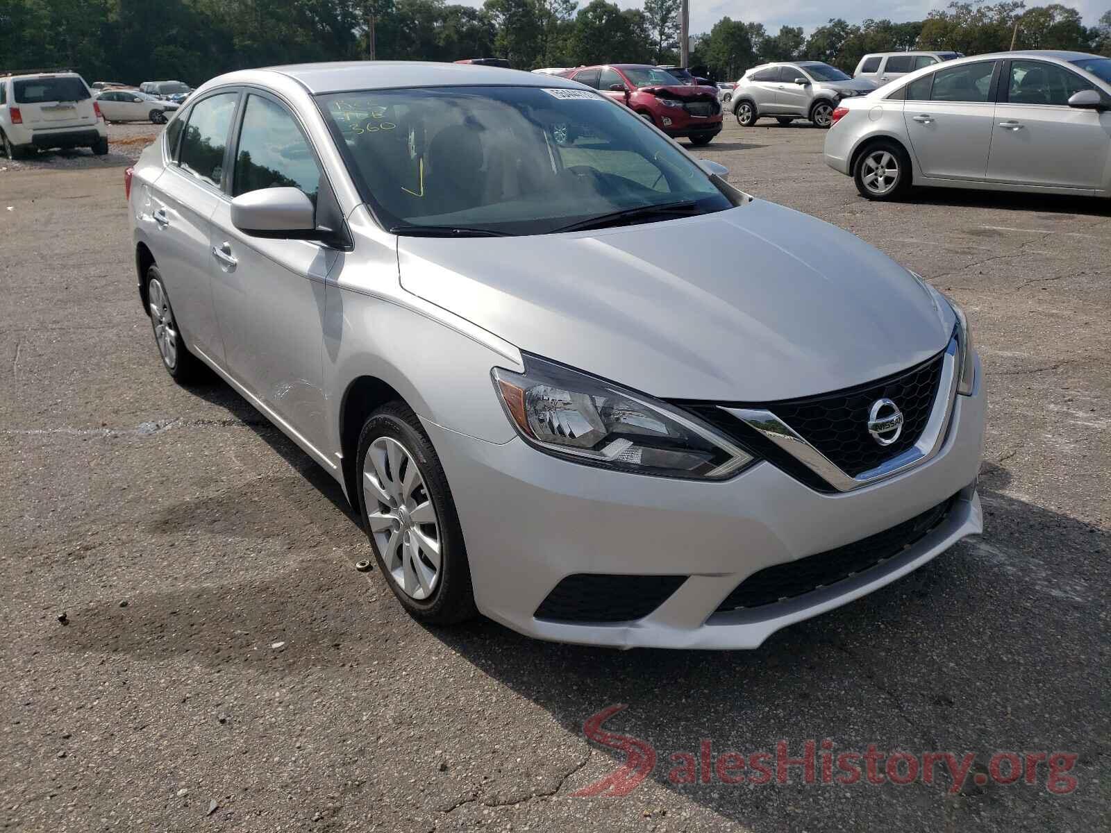 3N1AB7AP8KY404551 2019 NISSAN SENTRA