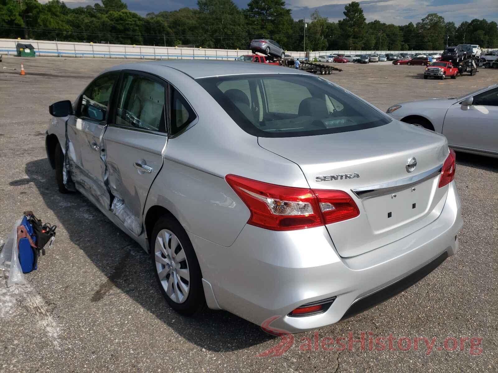 3N1AB7AP8KY404551 2019 NISSAN SENTRA