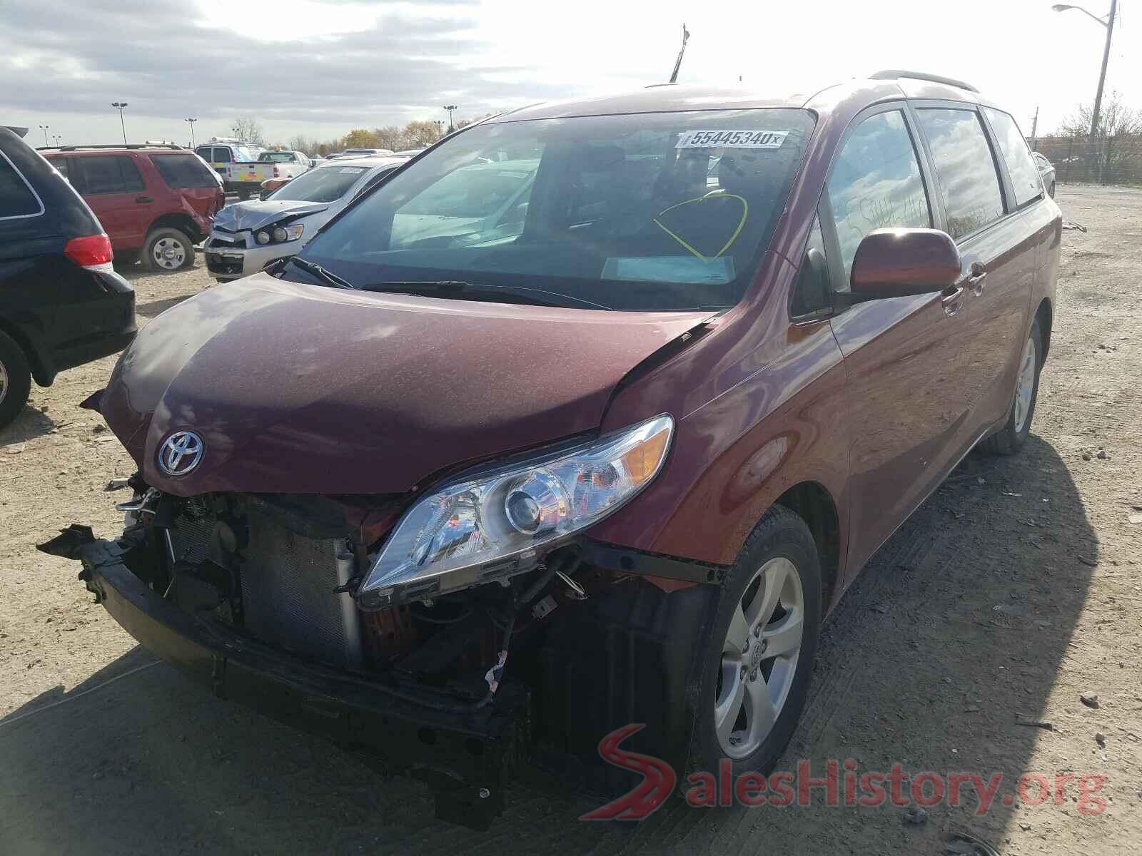 5TDKK3DC5GS765253 2016 TOYOTA SIENNA