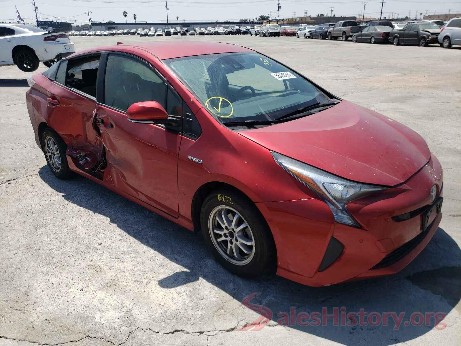 JTDKBRFU9H3565844 2017 TOYOTA PRIUS