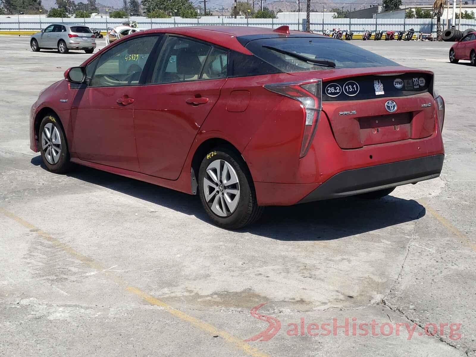 JTDKBRFU9H3565844 2017 TOYOTA PRIUS