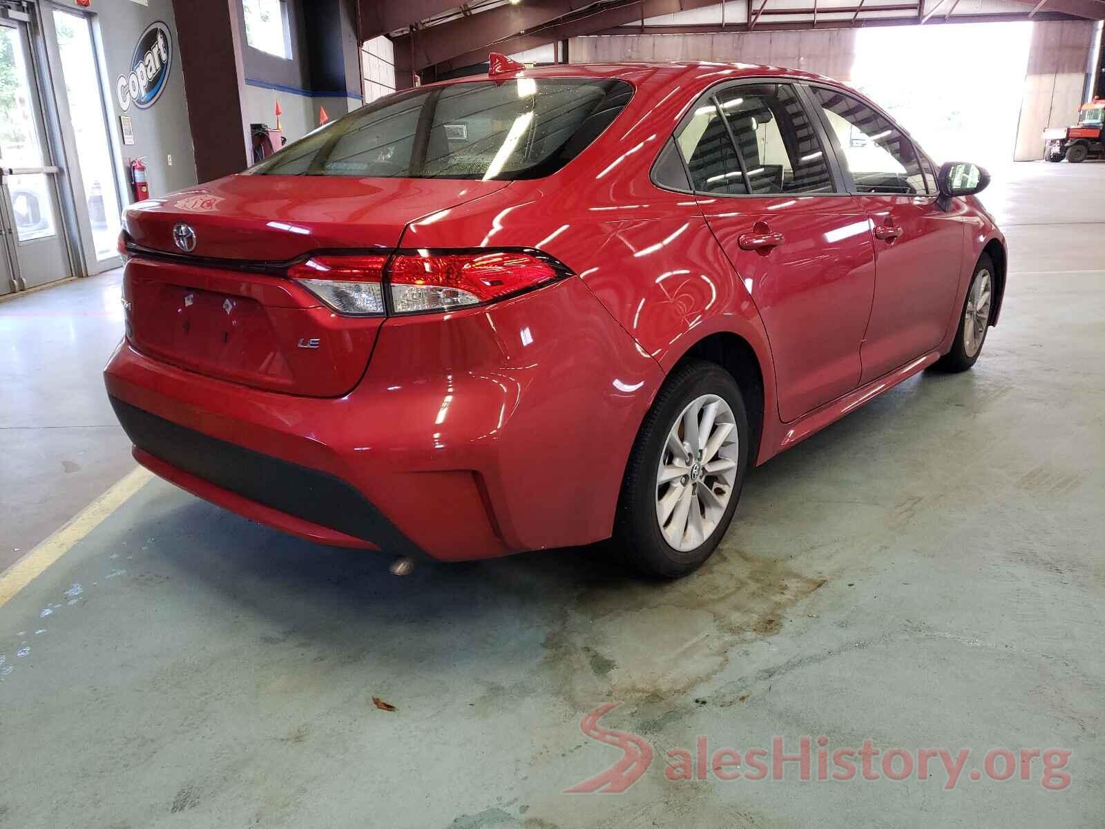 JTDVPMAEXMJ121363 2021 TOYOTA COROLLA