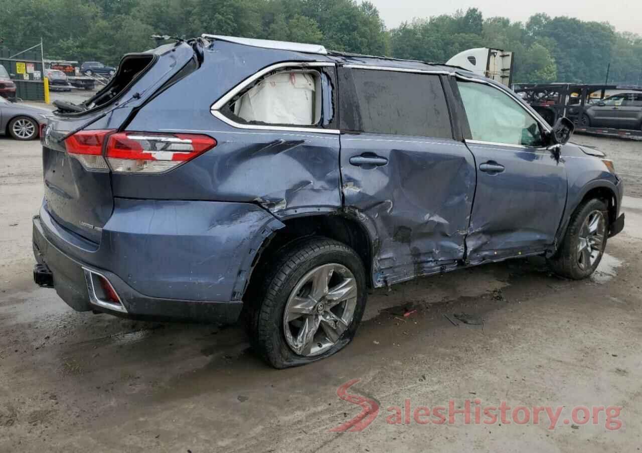 5TDDZRFH5JS852819 2018 TOYOTA HIGHLANDER