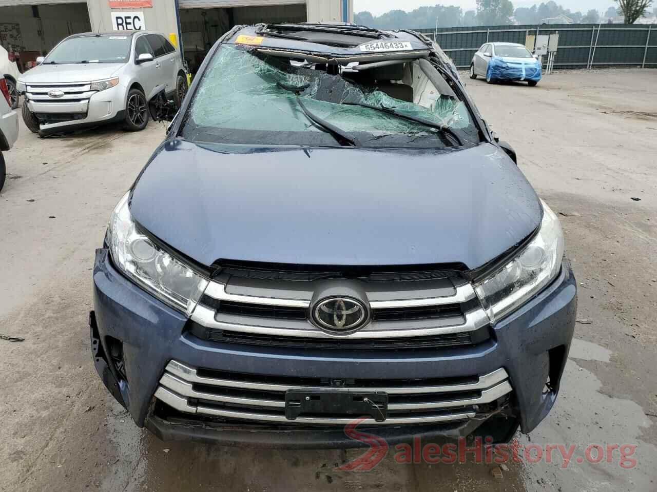 5TDDZRFH5JS852819 2018 TOYOTA HIGHLANDER