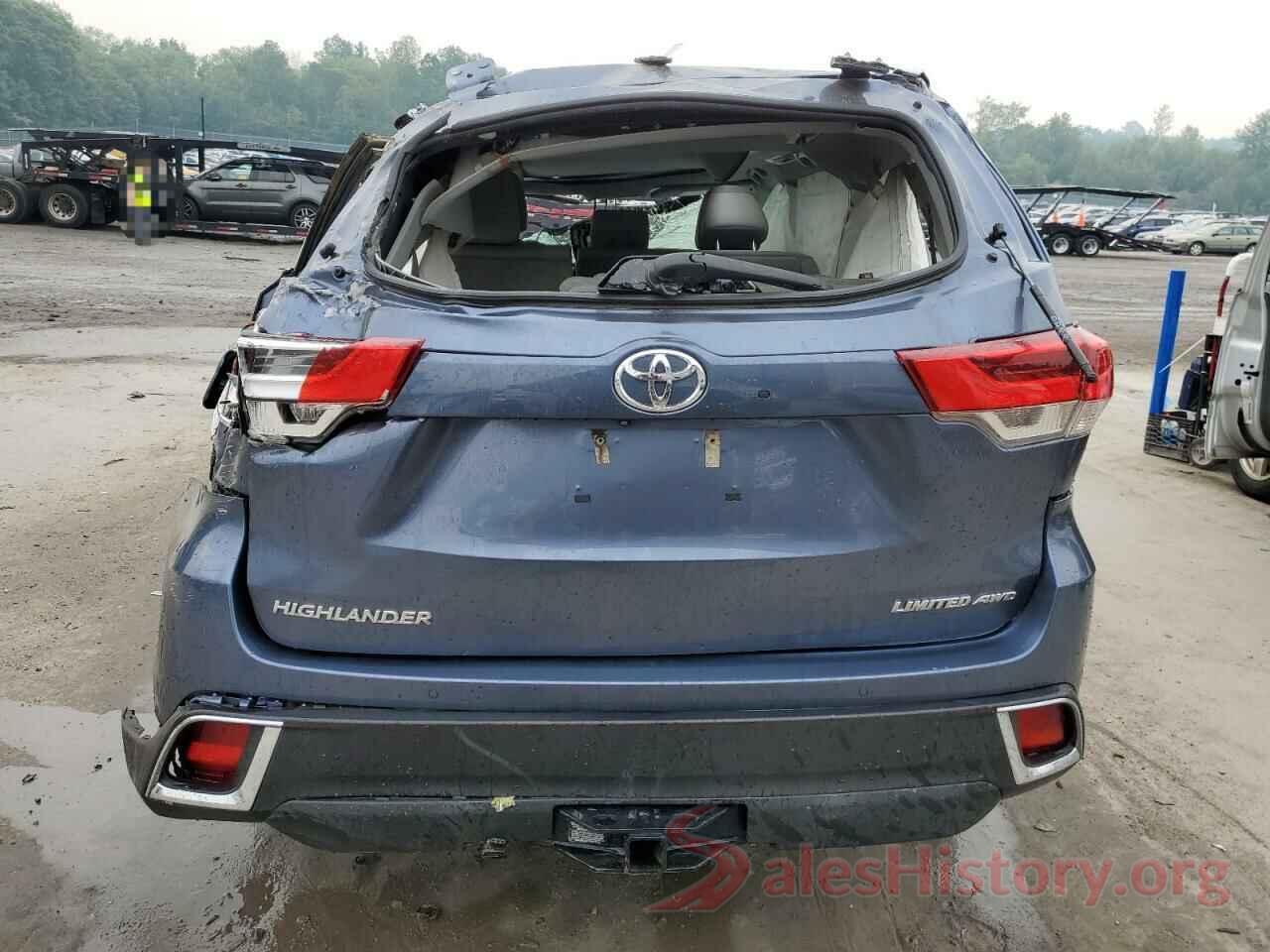 5TDDZRFH5JS852819 2018 TOYOTA HIGHLANDER