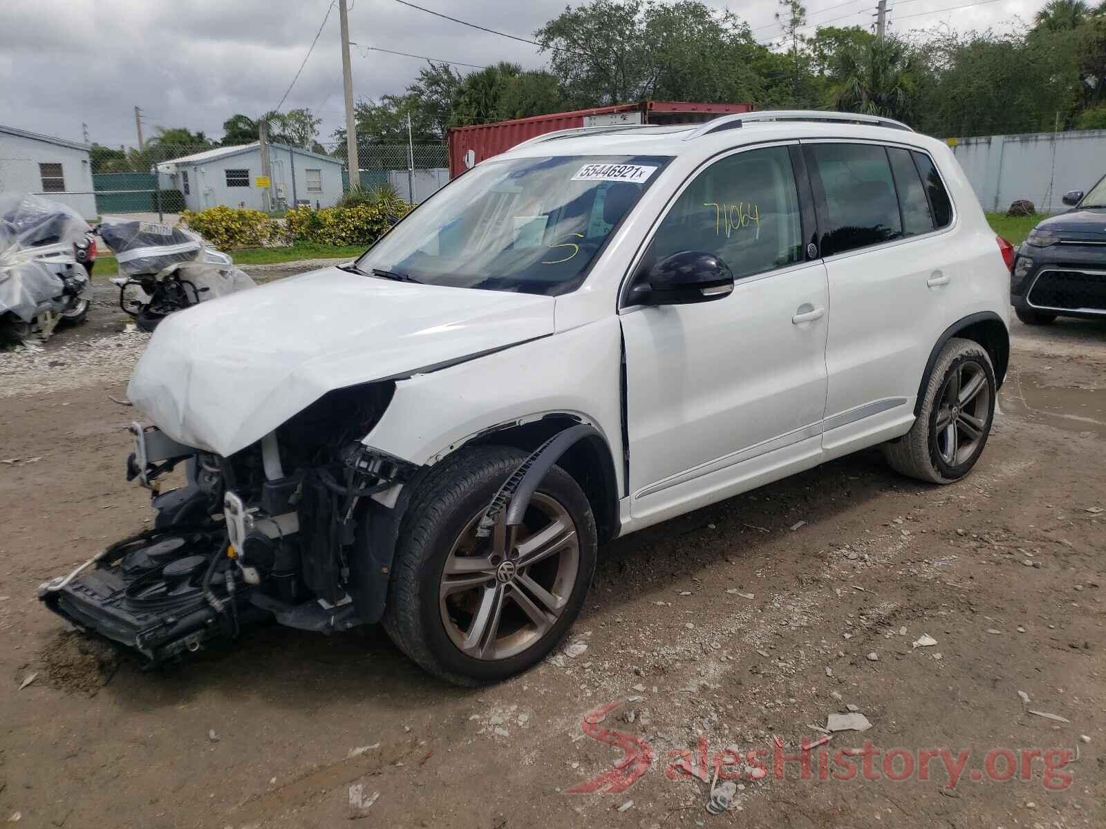 WVGUV7AX2HK012363 2017 VOLKSWAGEN TIGUAN