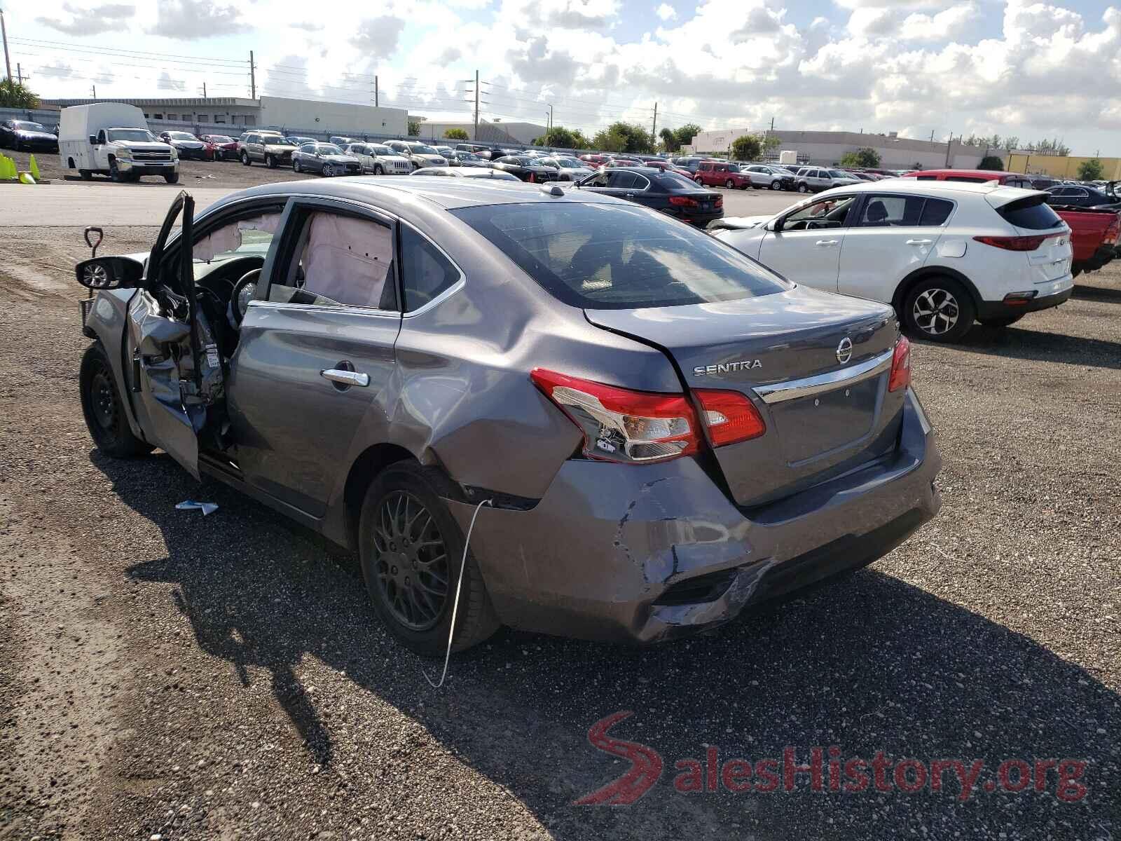 3N1AB7AP8HL684851 2017 NISSAN SENTRA