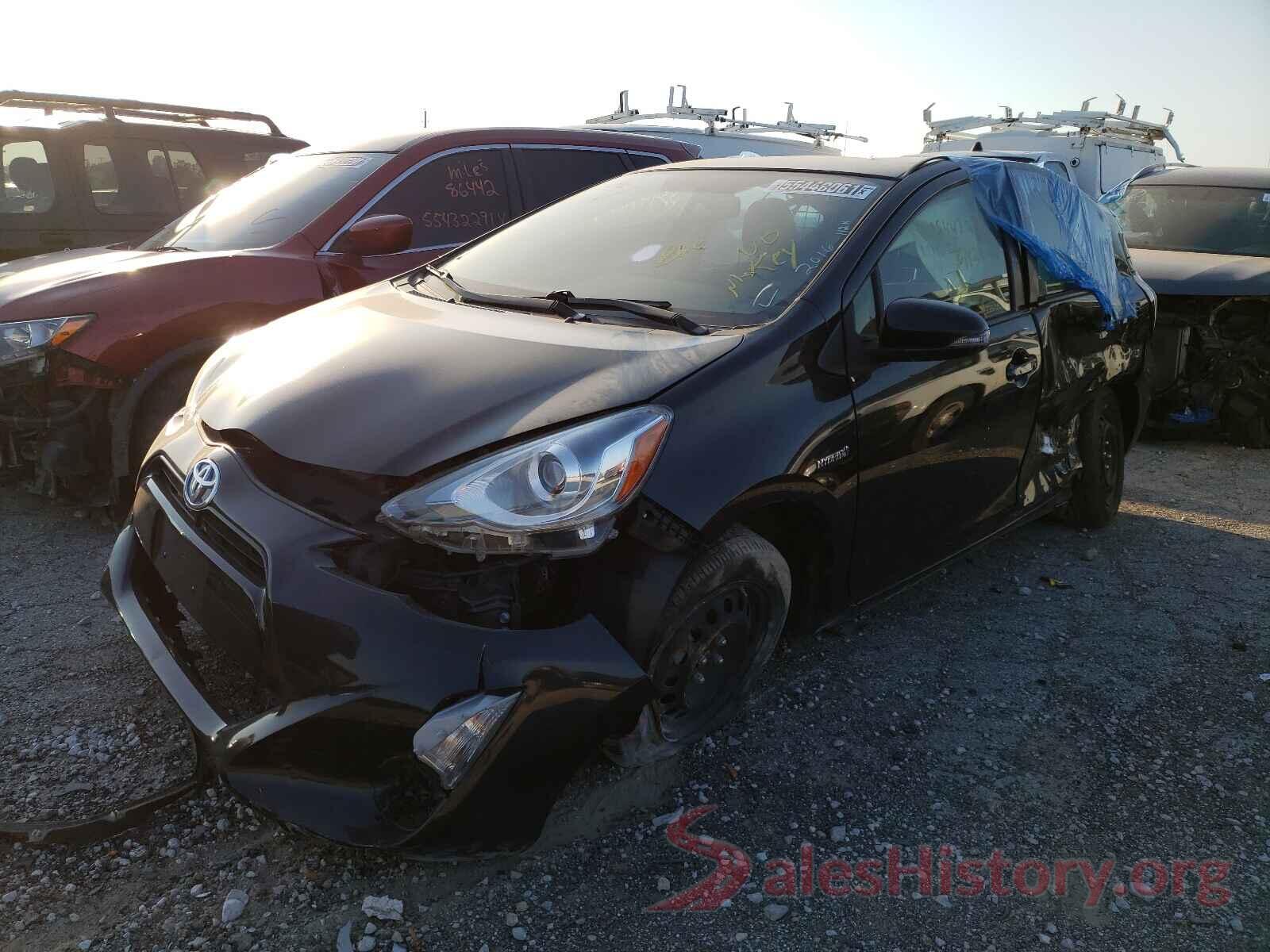 JTDKDTB37G1125295 2016 TOYOTA PRIUS