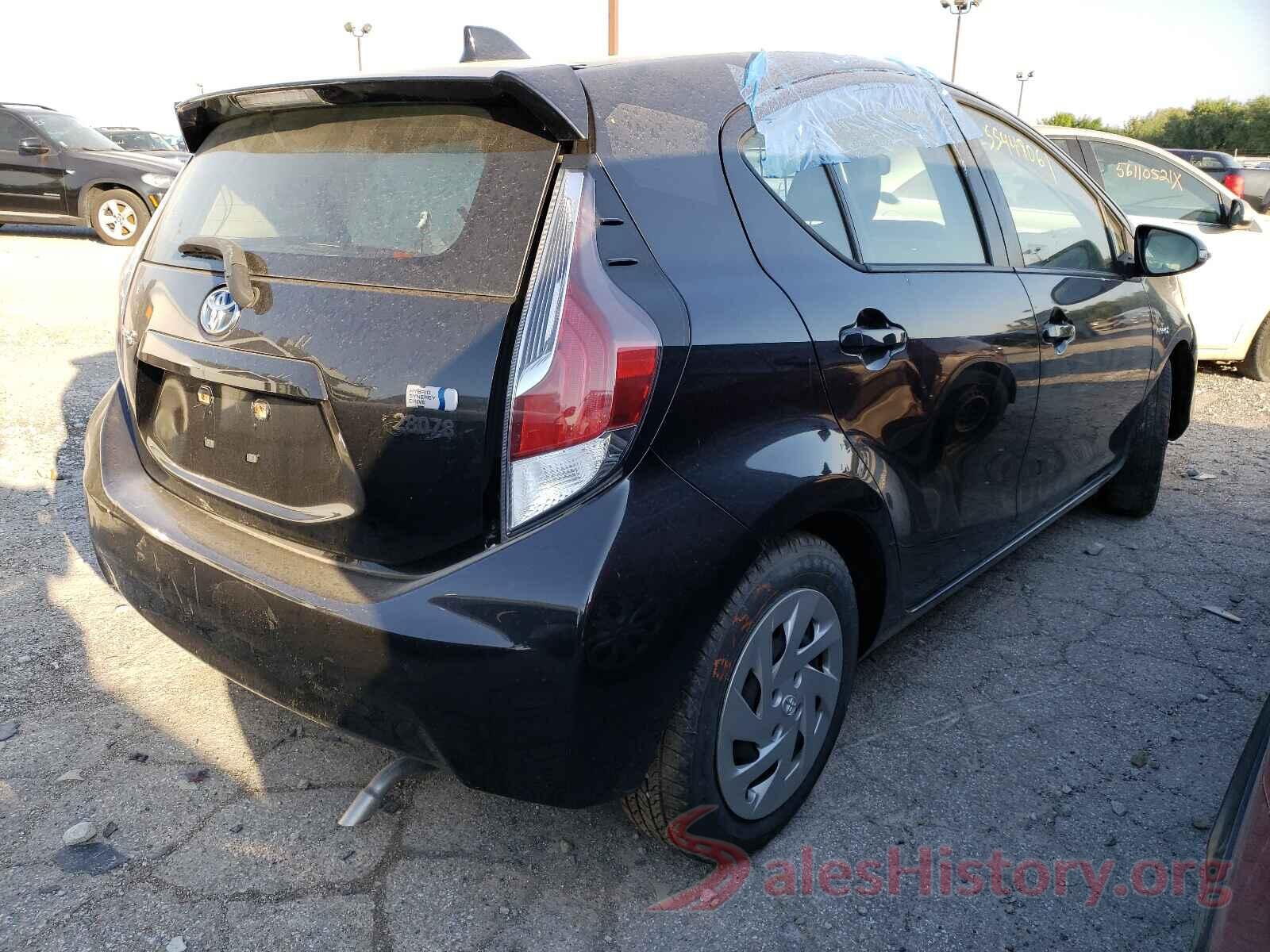 JTDKDTB37G1125295 2016 TOYOTA PRIUS