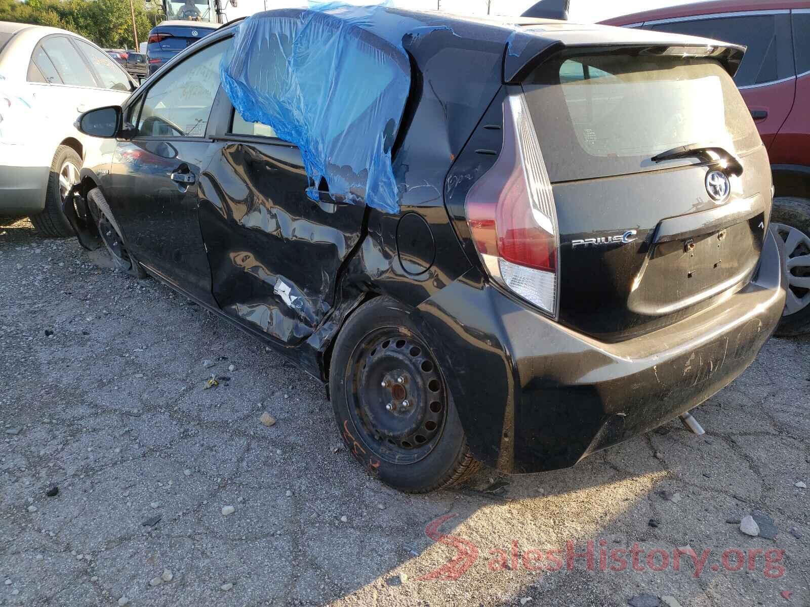 JTDKDTB37G1125295 2016 TOYOTA PRIUS