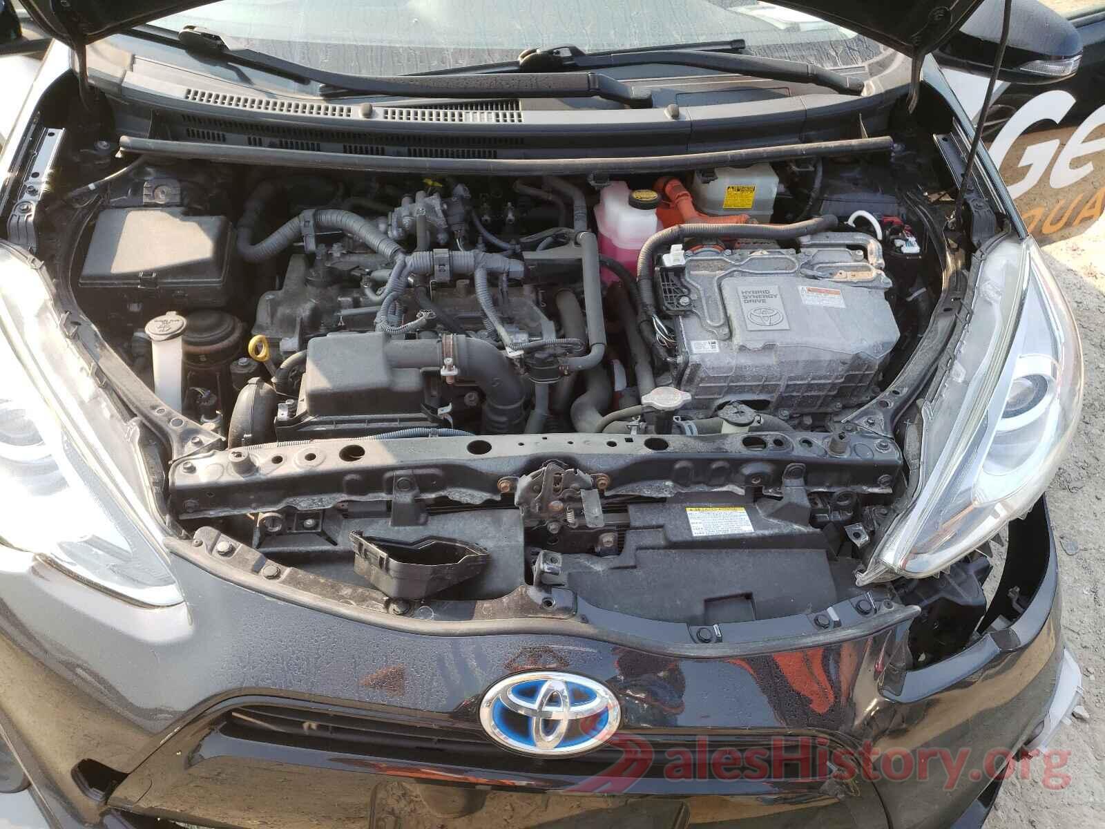 JTDKDTB37G1125295 2016 TOYOTA PRIUS