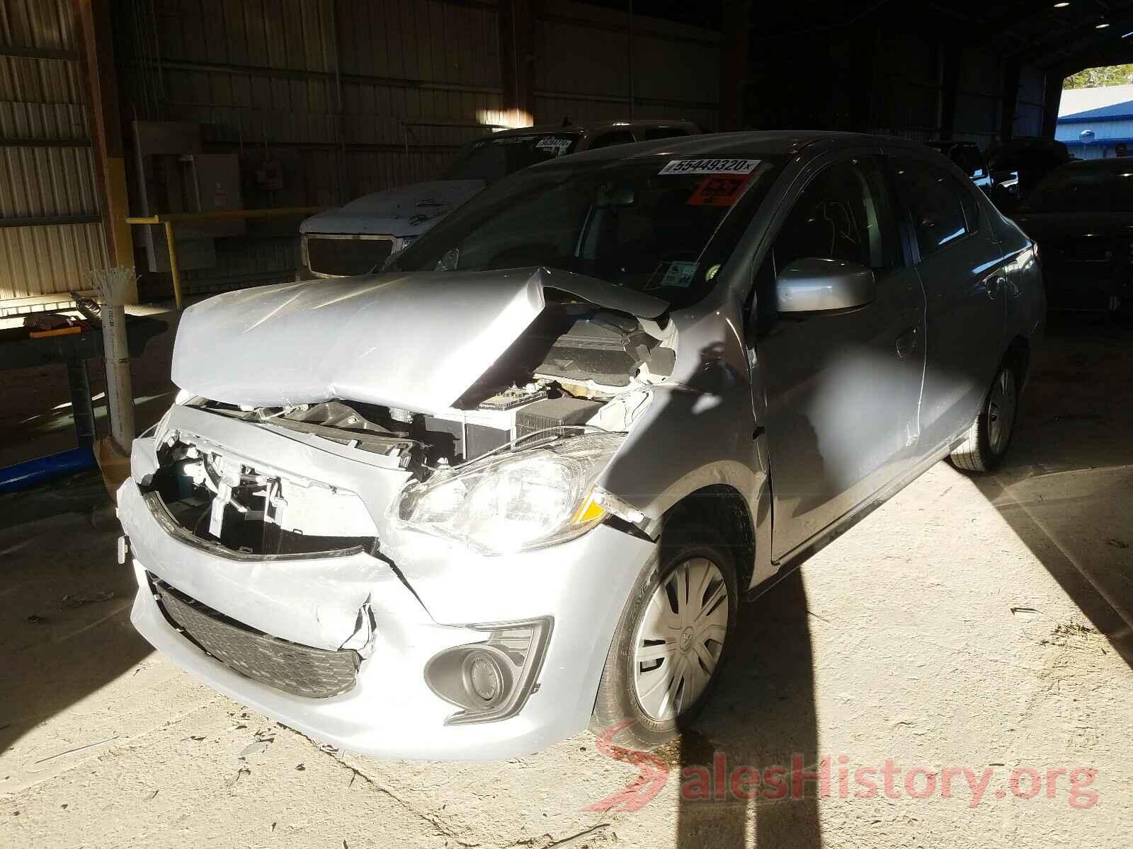 ML32F3FJ2LHF05039 2020 MITSUBISHI MIRAGE