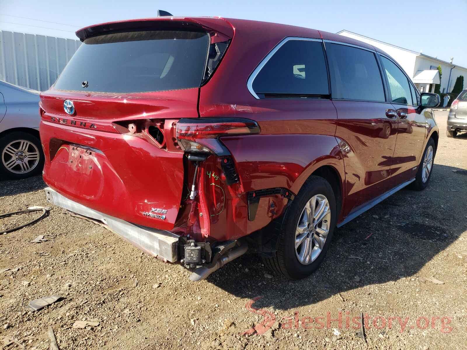 5TDXSKFC9MS007862 2021 TOYOTA SIENNA