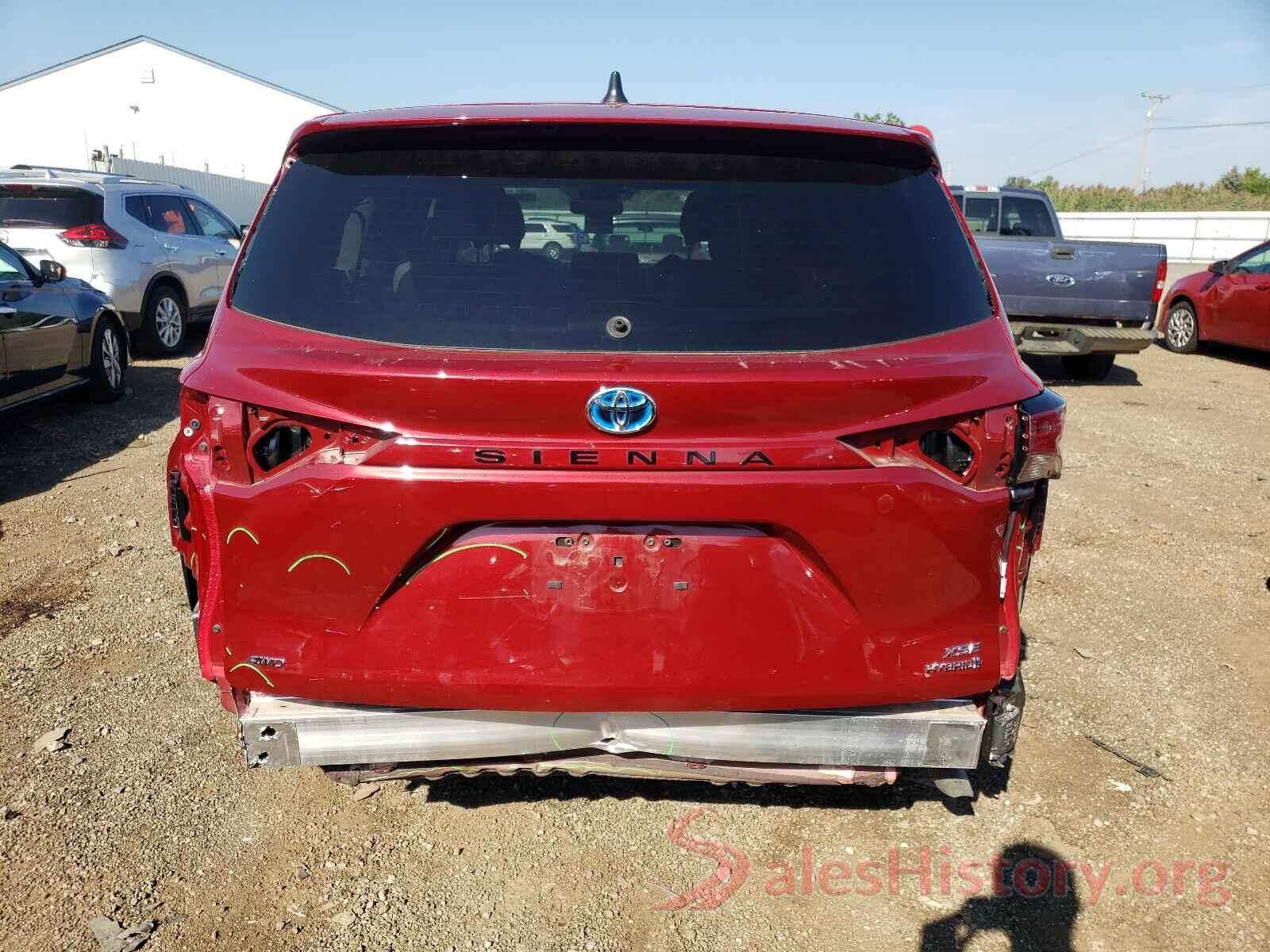 5TDXSKFC9MS007862 2021 TOYOTA SIENNA