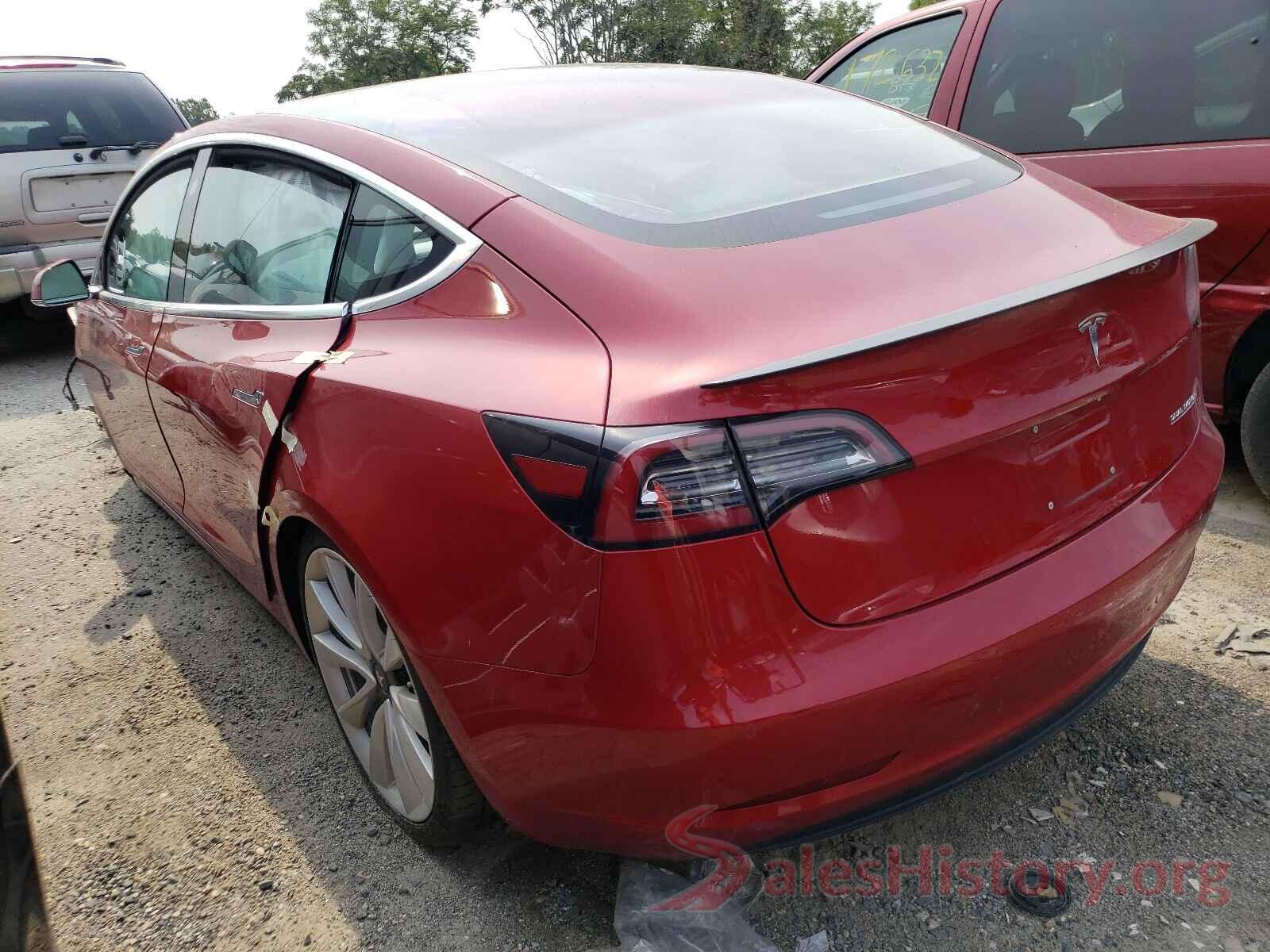 5YJ3E1EB4JF055357 2018 TESLA MODEL 3