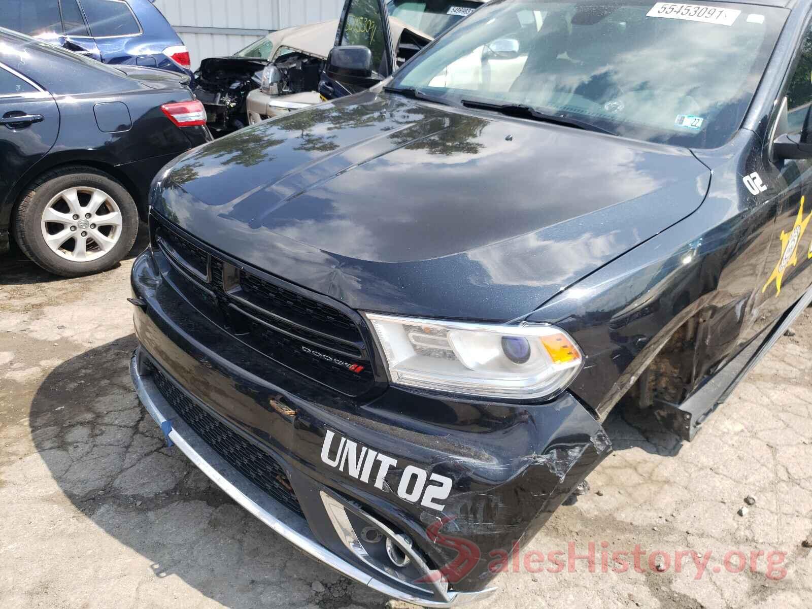 1C4SDJFT7GC449561 2016 DODGE DURANGO