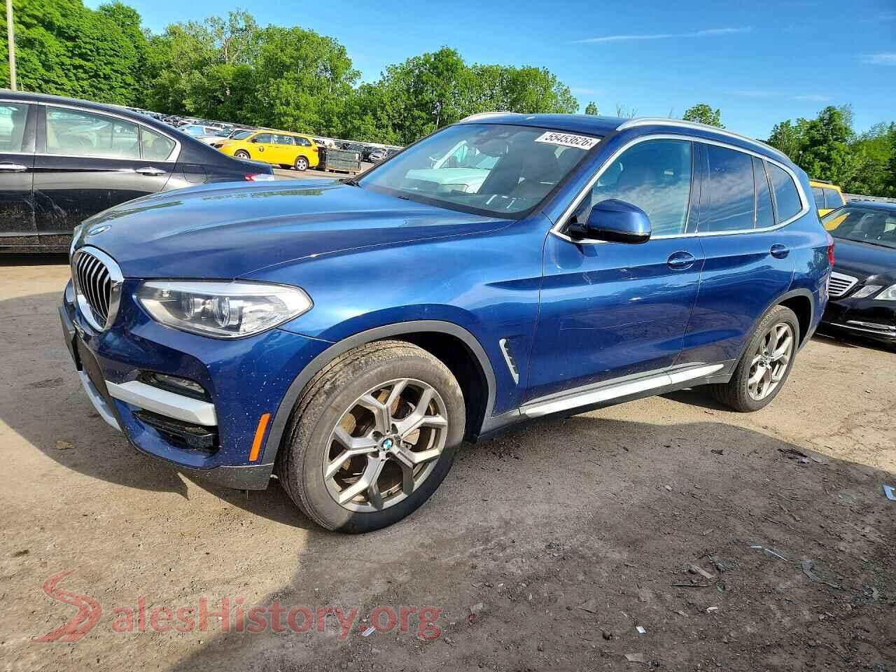 5UXTY5C03LLT32823 2020 BMW X3