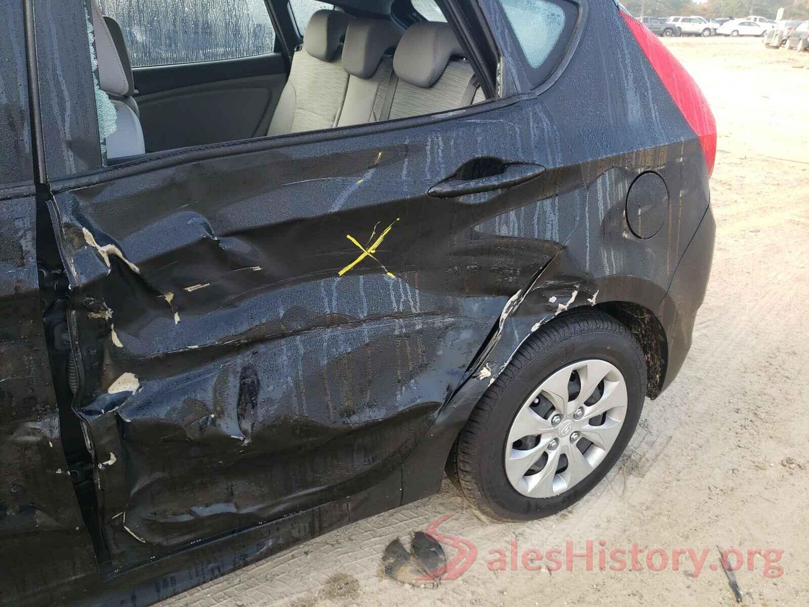 KMHCT5AE7HU354271 2017 HYUNDAI ACCENT