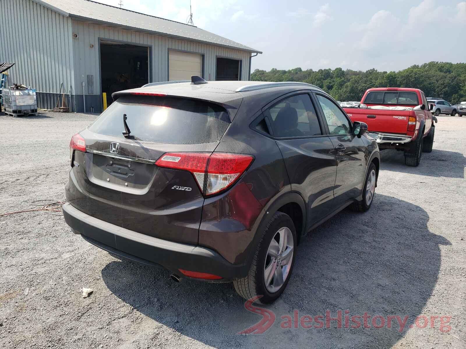 3CZRU6H59KM728456 2019 HONDA HR-V