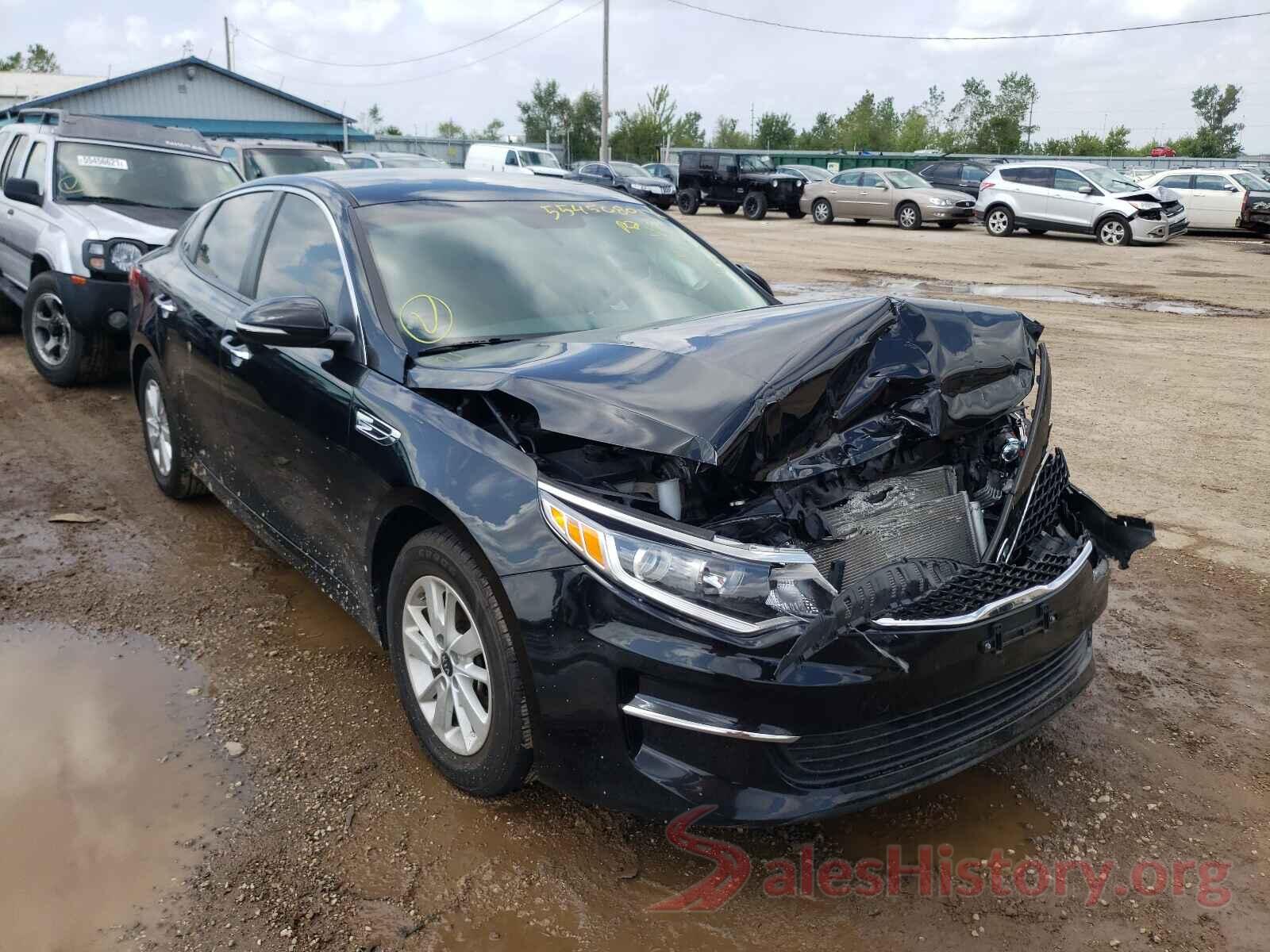 KNAGT4L33H5155267 2017 KIA OPTIMA