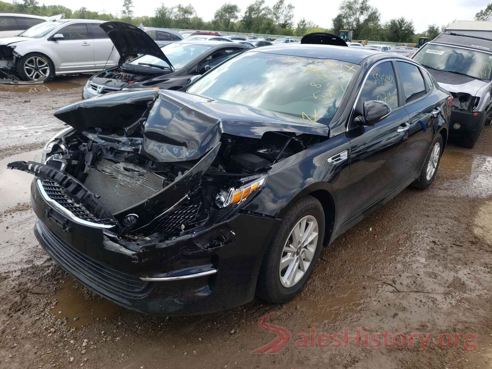 KNAGT4L33H5155267 2017 KIA OPTIMA