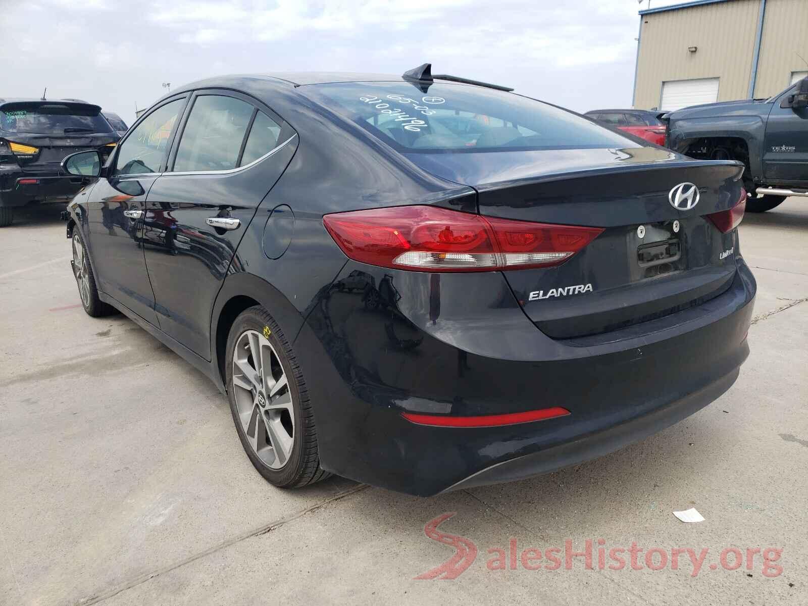 5NPD84LF4HH024477 2017 HYUNDAI ELANTRA