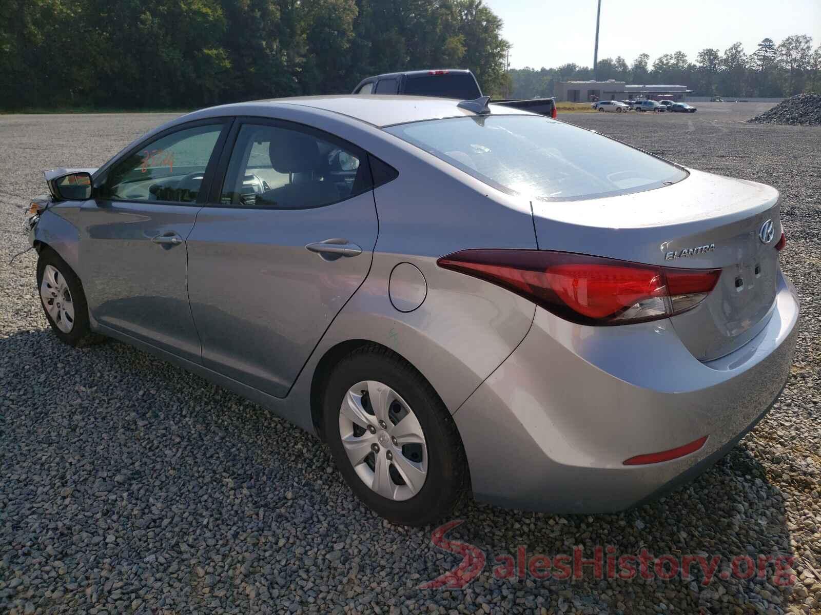 5NPDH4AE6GH703756 2016 HYUNDAI ELANTRA