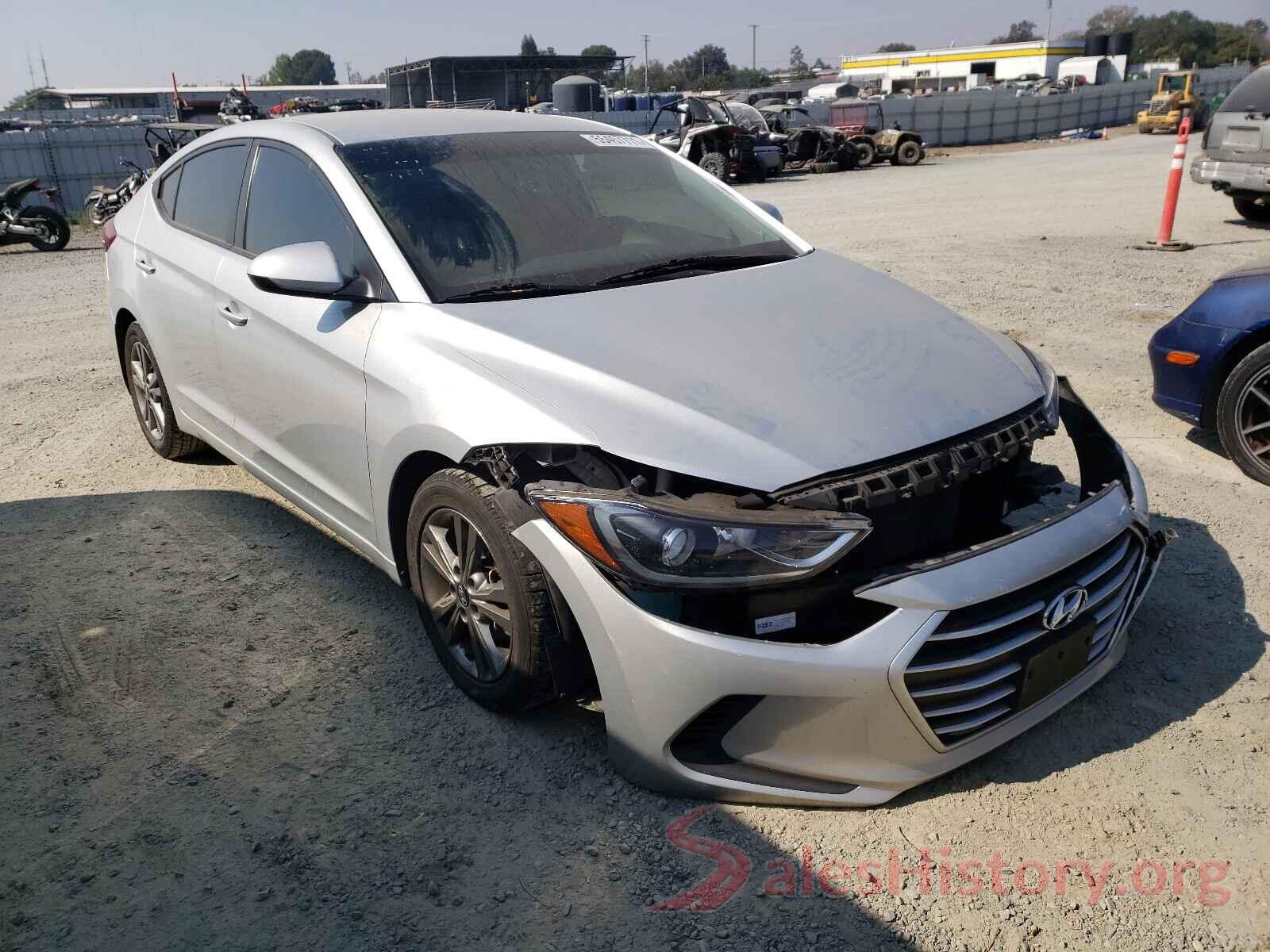 5NPD84LF6JH258884 2018 HYUNDAI ELANTRA