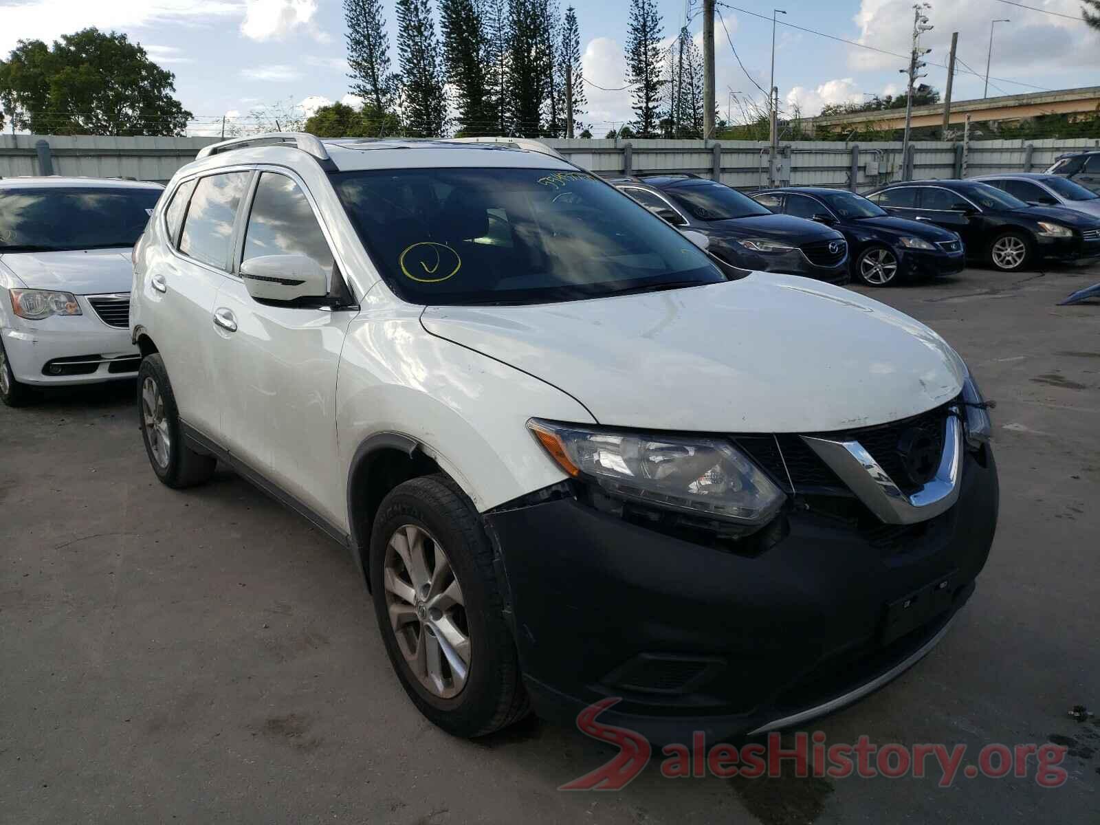 5N1AT2MV1GC899372 2016 NISSAN ROGUE