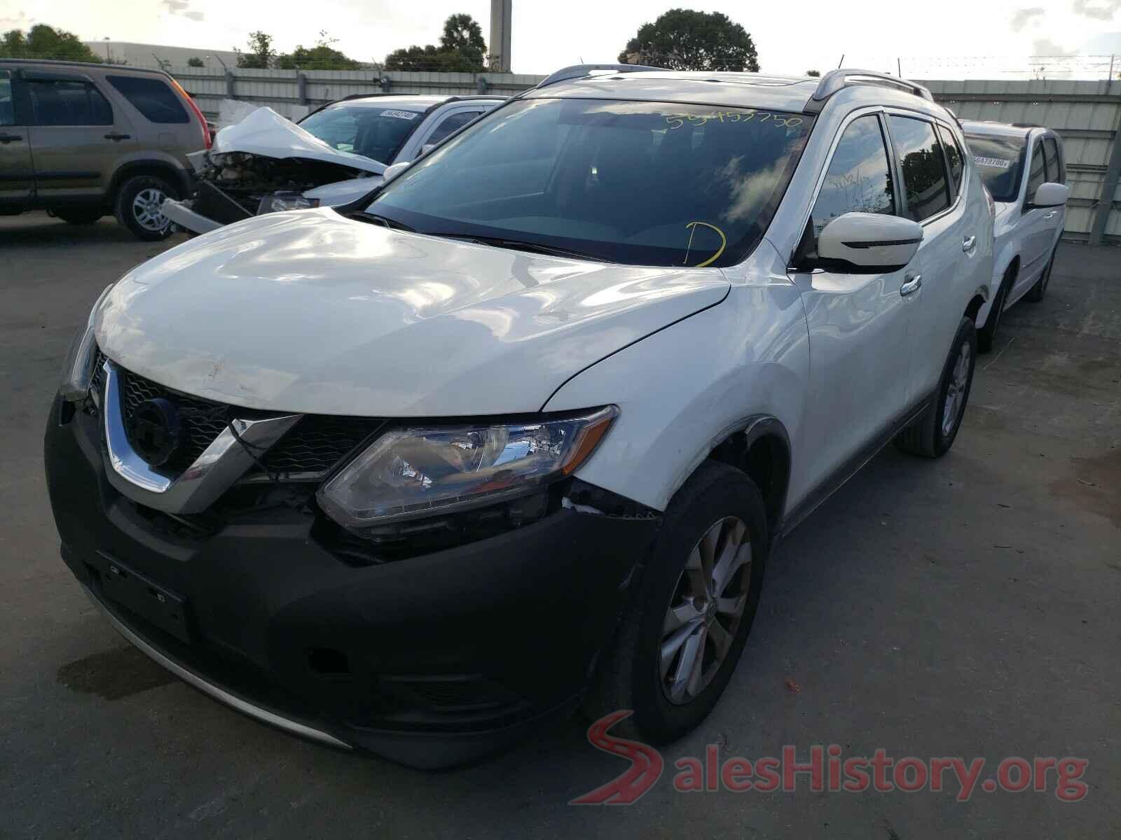 5N1AT2MV1GC899372 2016 NISSAN ROGUE