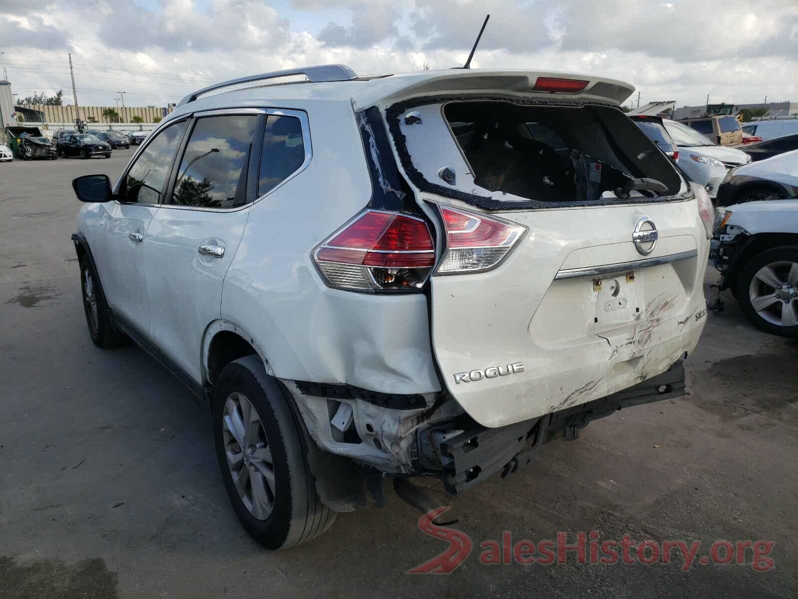 5N1AT2MV1GC899372 2016 NISSAN ROGUE