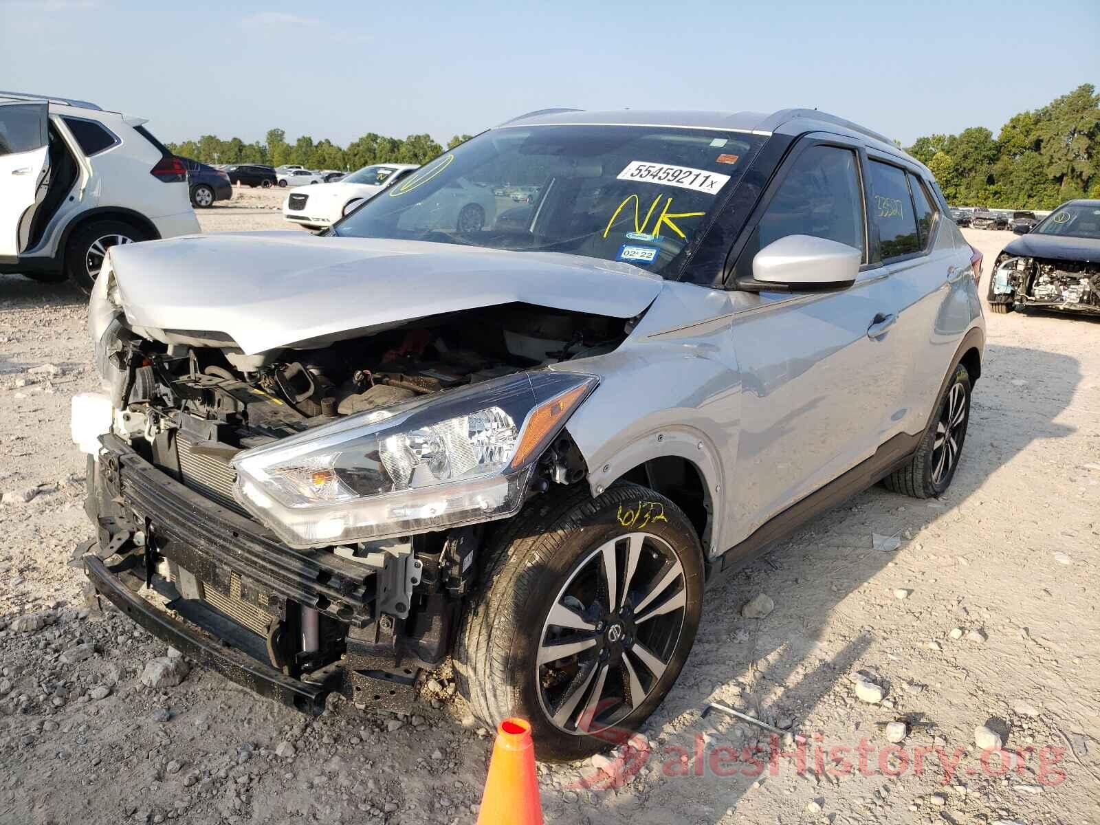 3N1CP5CU7KL564743 2019 NISSAN KICKS