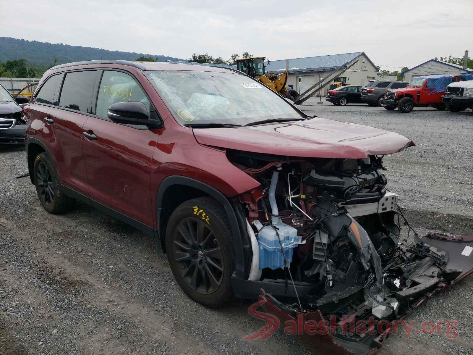 5TDJZRFH6KS971306 2019 TOYOTA HIGHLANDER