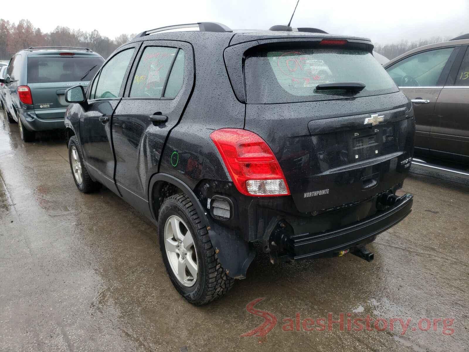 KL7CJNSBXGB648785 2016 CHEVROLET TRAX